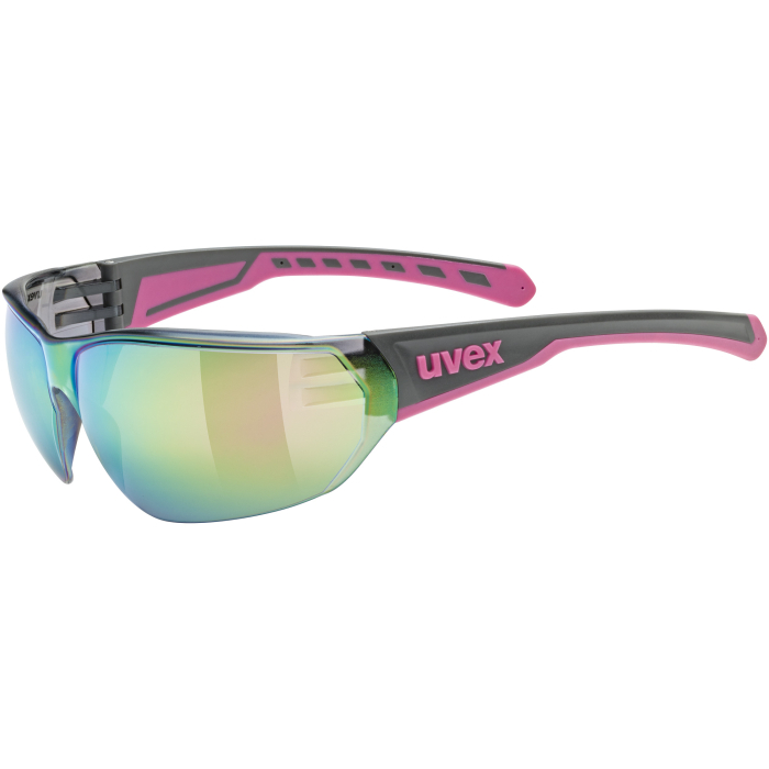 OKULARY UVEX EQUATE CZA/RÓŻ