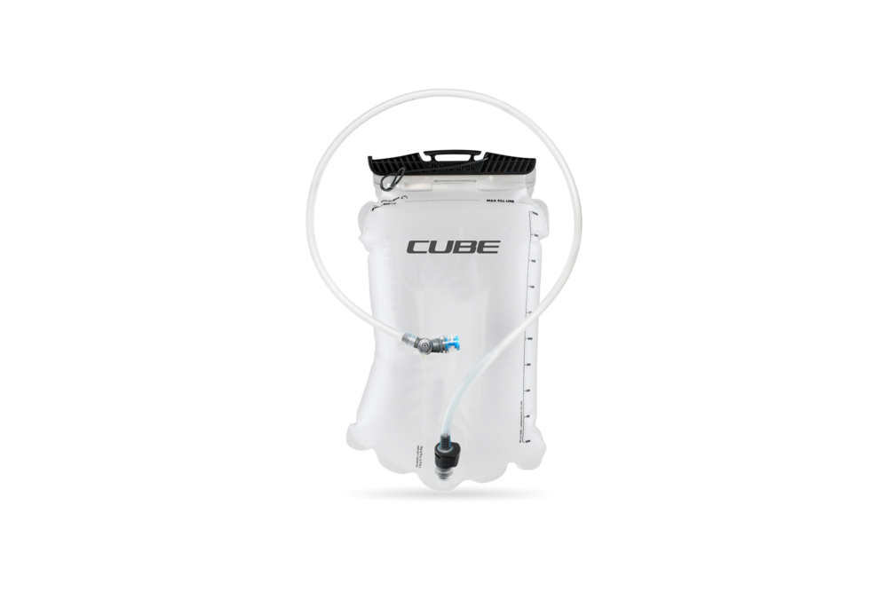 BUKŁAK CUBE BACKPACK 2L TRANSPARENT