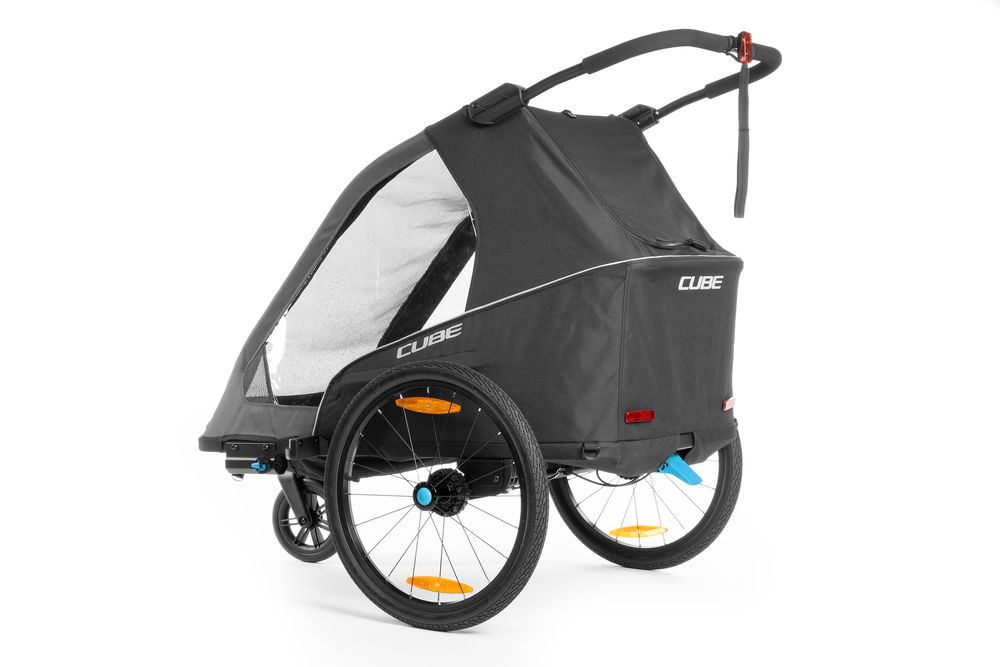 PRZYCZEPKA ROWEROWA CUBE DOUBLE PURE CZA