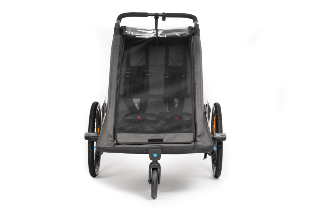 PRZYCZEPKA ROWEROWA CUBE DOUBLE PURE CZA