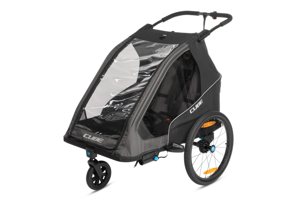 PRZYCZEPKA ROWEROWA CUBE DOUBLE PURE CZA