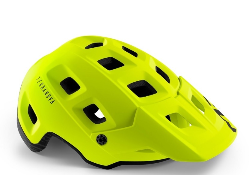 KASK MET TERRANOVA M 56-58 ŻÓŁ