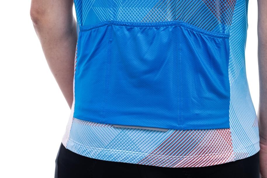 KOSZULKA CUBE K/R XXL CMPT BIA/NIE/CZE