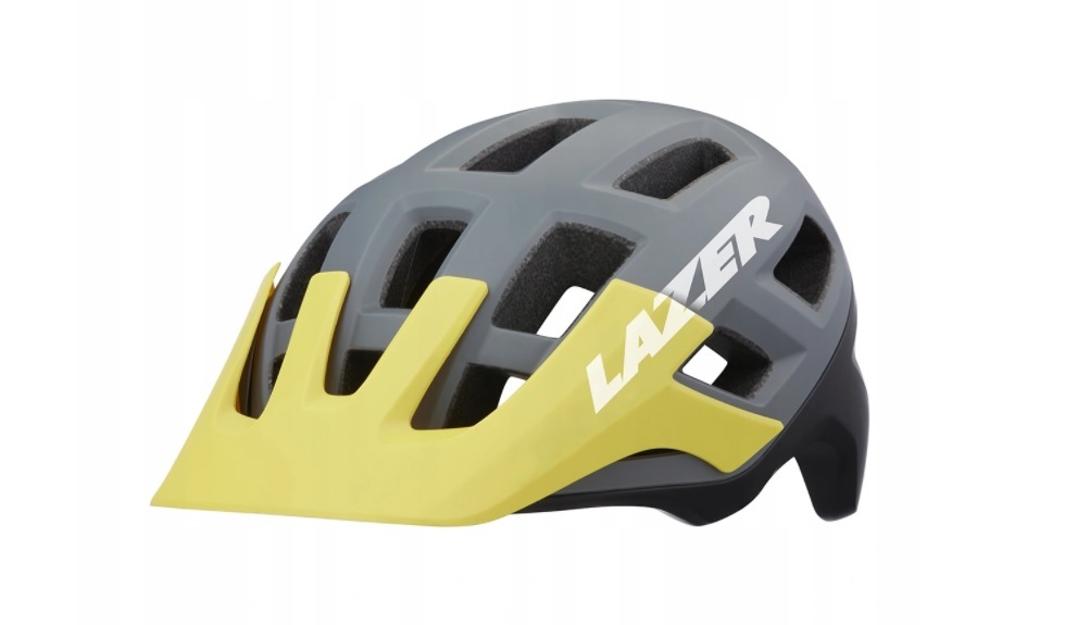 KASK LZ COYOTE L 58-61 SZA/ŻÓŁ MAT