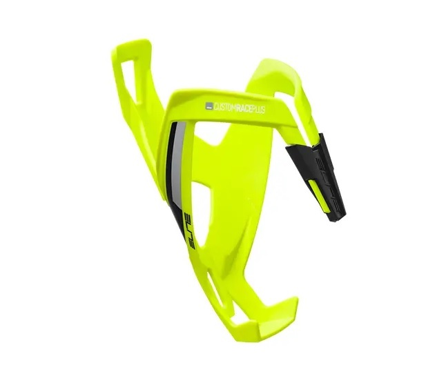 KOSZYK BIDONU ELITE CUSTOM RACE+PLUS ŻÓŁ/CZA