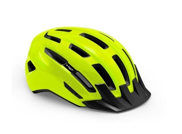 KASK MET DOWNTOWN 52-58 S/M ŻÓŁ