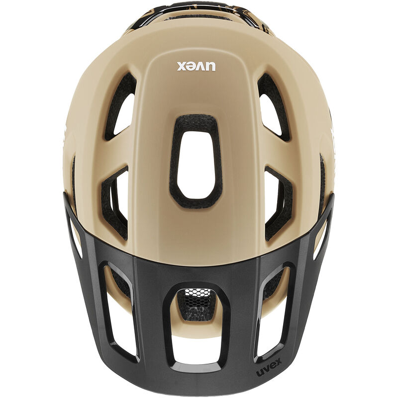 KASK UVEX REACT 56-59 BEŻ/CZA MIPS