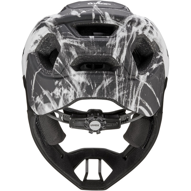 KASK UVEX REACT JR FULL 52-56 CZ/BI