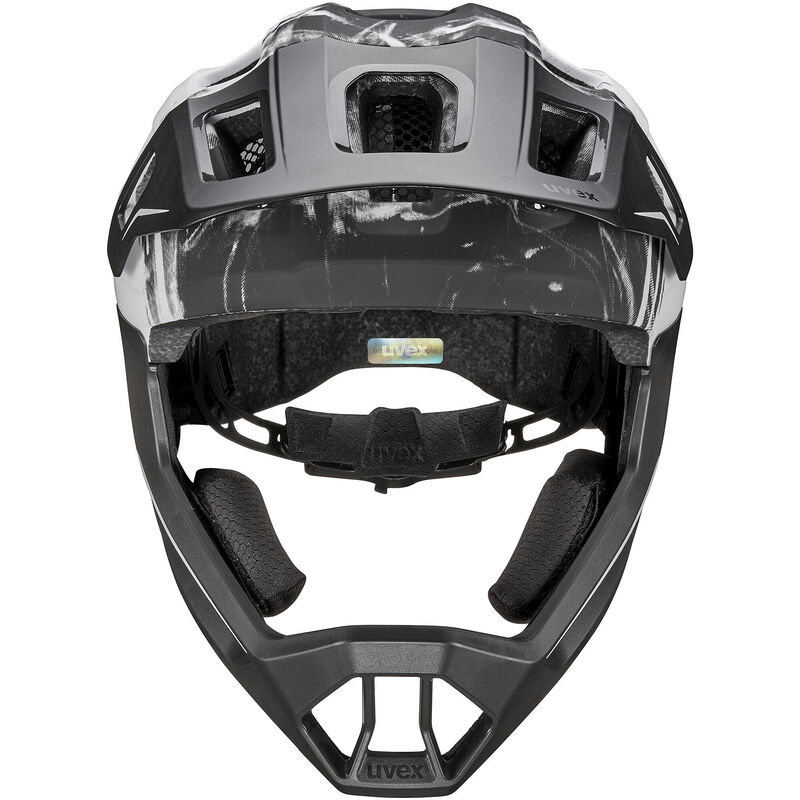 KASK UVEX REACT JR FULL 52-56 CZ/BI