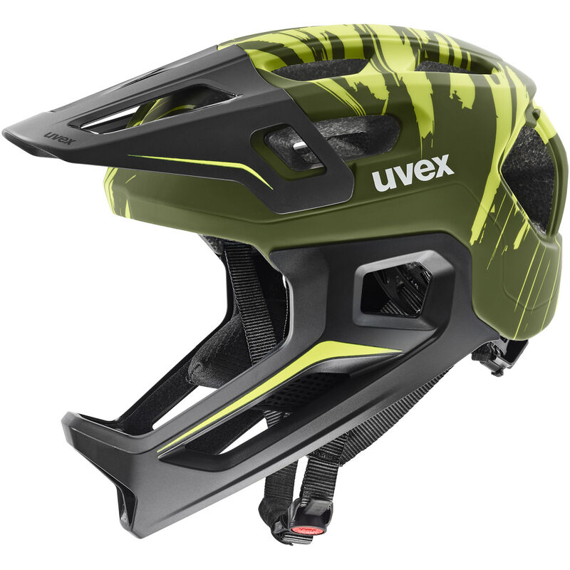 KASK UVEX REACT JR FULL 52-56 OLI