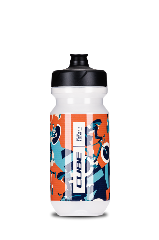 BIDON 0,5L CUBE FLOW BIA/POM/NIE