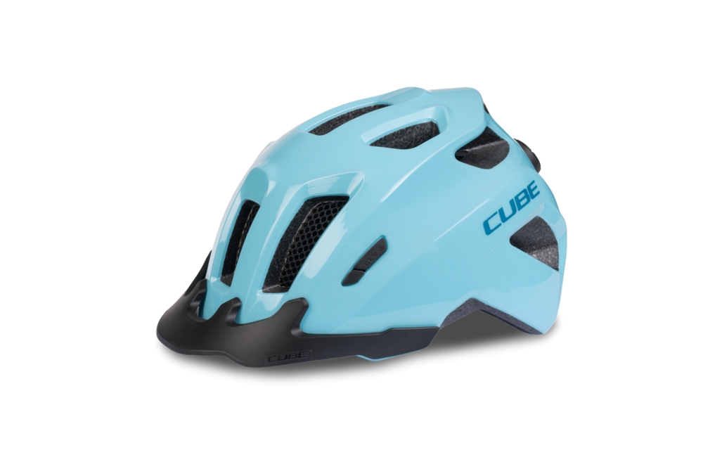 KASK CUBE FINK JR 44-49 XXS BŁĘ