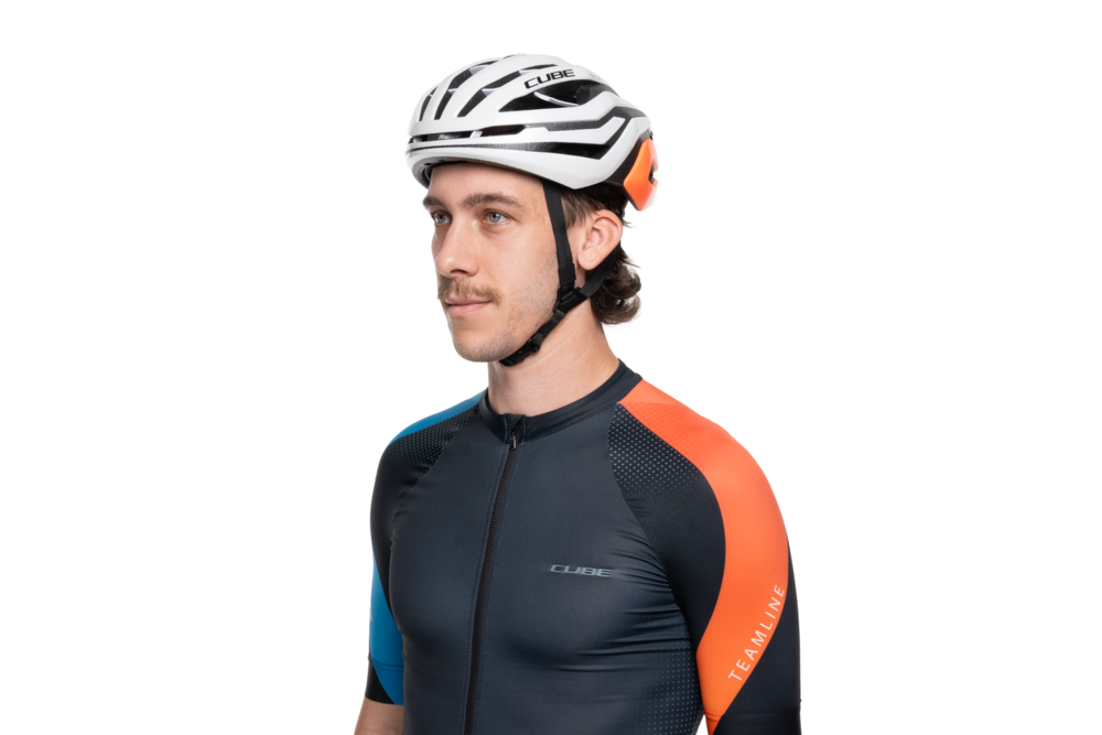 KASK CUBE ECHO 56-59 M BIA/POM