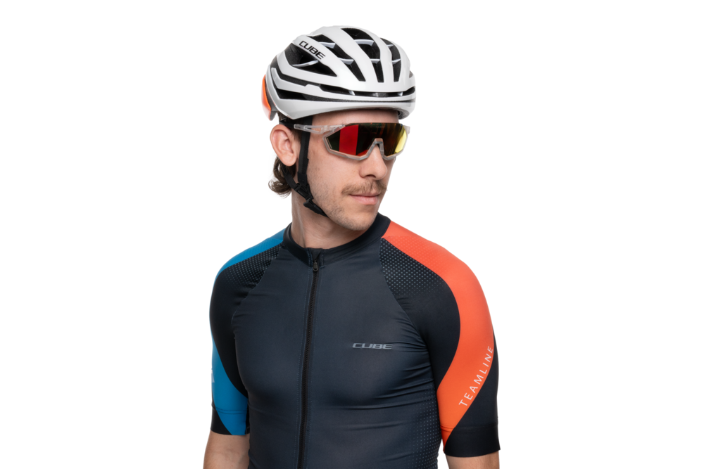 KASK CUBE ECHO 56-59 M BIA/POM