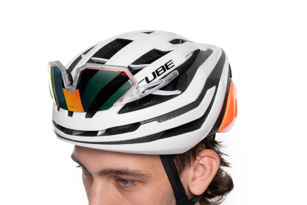 KASK CUBE ECHO 56-59 M BIA/POM
