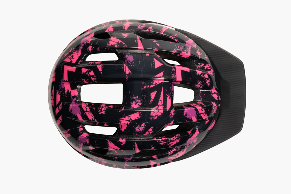 KASK CUBE HOVER 56-59 M CZA/RÓŻ MIP