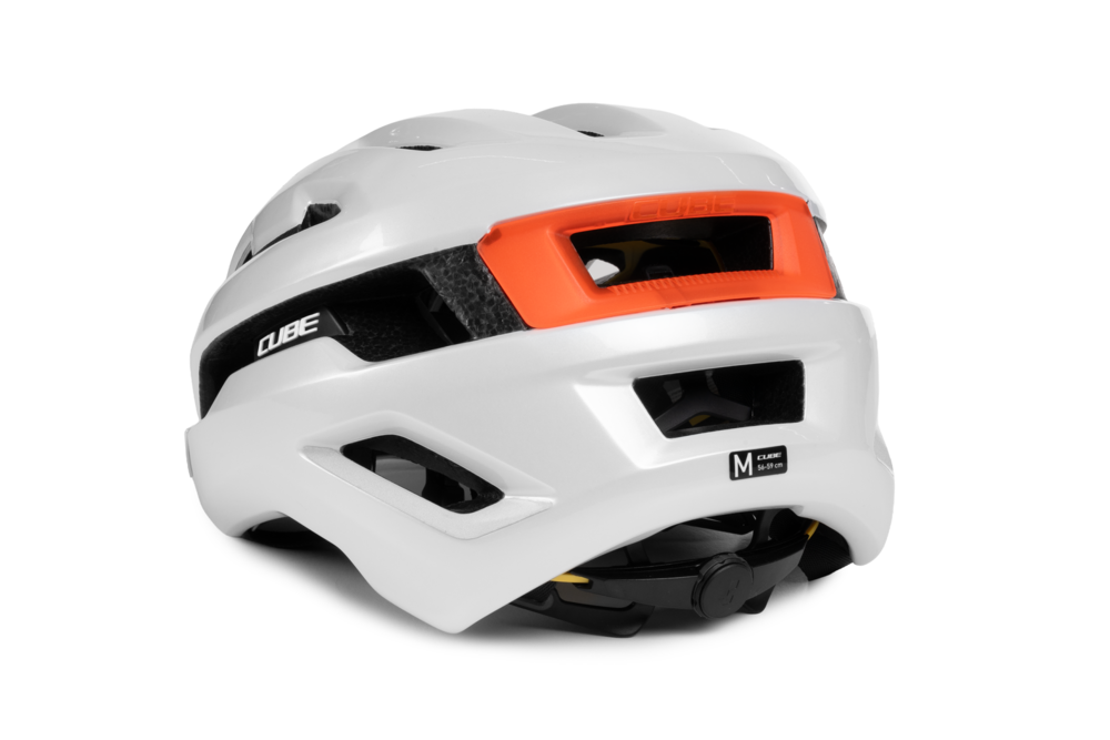 KASK CUBE HOVER 56-59 M BIA/RÓŻ MIP