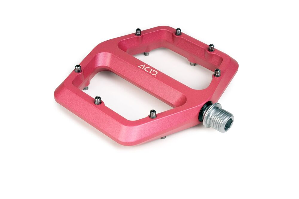 PEDAŁY CUBE ACID FLAT A10 ALU RÓŻ