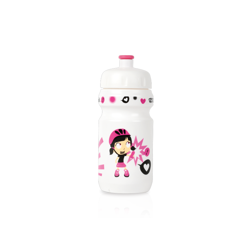 BIDON 0,35L ZEFAL GIRL UCHWYT BIA/RÓ