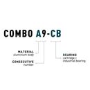 PEDAŁY SPD CUBE COMBO DWUSTRONNE A9-C