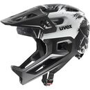 KASK UVEX REACT JR FULL 52-56 CZ/BI