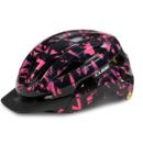 KASK CUBE HOVER 56-59 M CZA/RÓŻ MIP