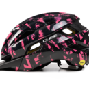 KASK CUBE HOVER 56-59 M CZA/RÓŻ MIP