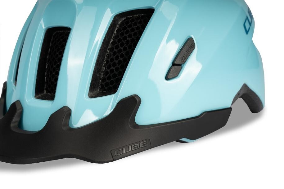 KASK CUBE FINK JR 46-51 XS BŁĘ