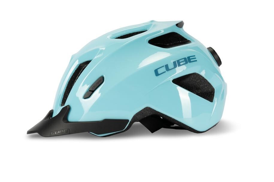KASK CUBE FINK JR 46-51 XS BŁĘ