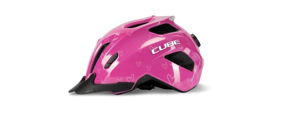 KASK CUBE FINK JR 49-55 S RÓŻ SERCE