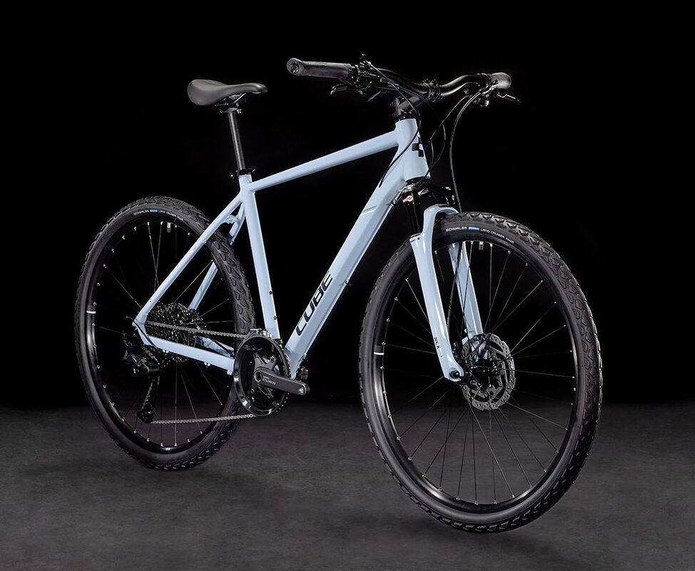 ROWER CUBE NATURE EXC 54M BŁĘ/CZA 25/26