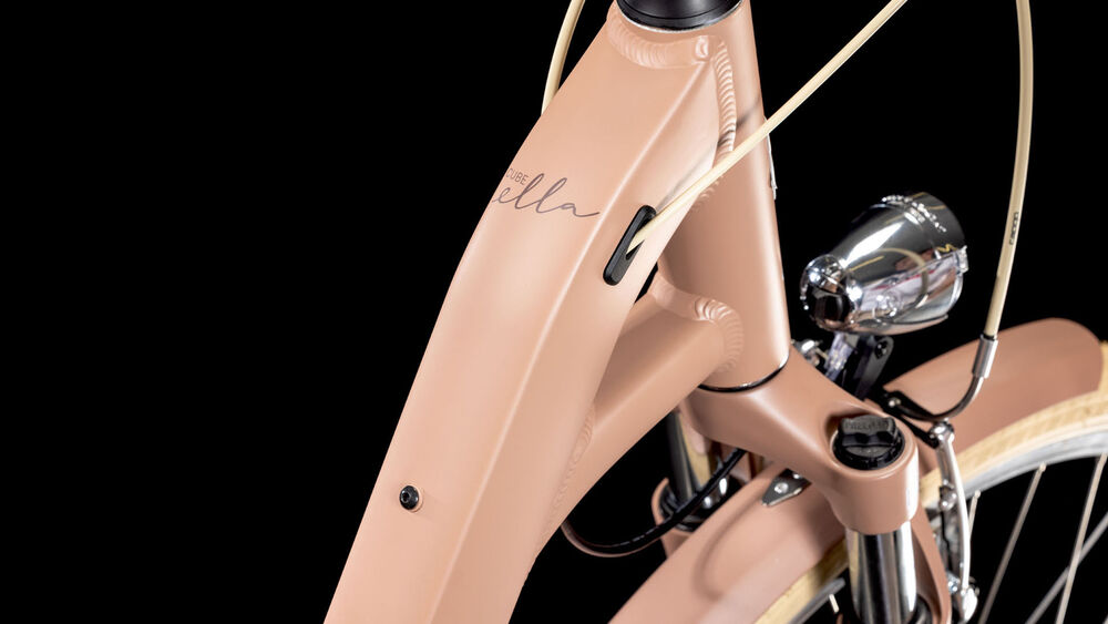 ROWER CUBE ELLA 49S RÓŻ/FIO 25 E