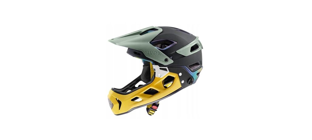 KASK UVEX JAKKYL HDE2 56-61 ZIE/ŻÓŁ