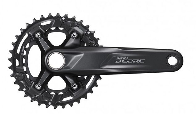 KORBA DEORE 10 175 36/26 CZA H/BŁ