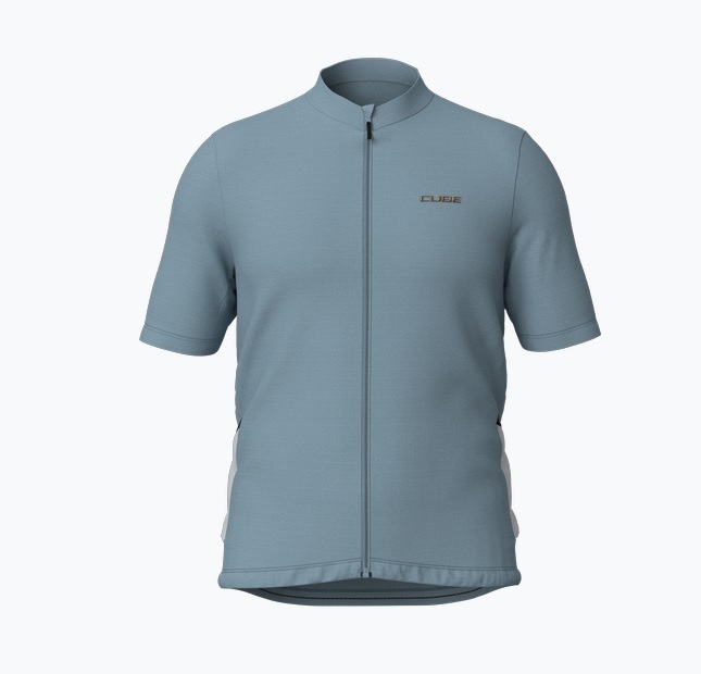 KOSZULKA CUBE K/R XL GRAVEL FULL ZIP NI