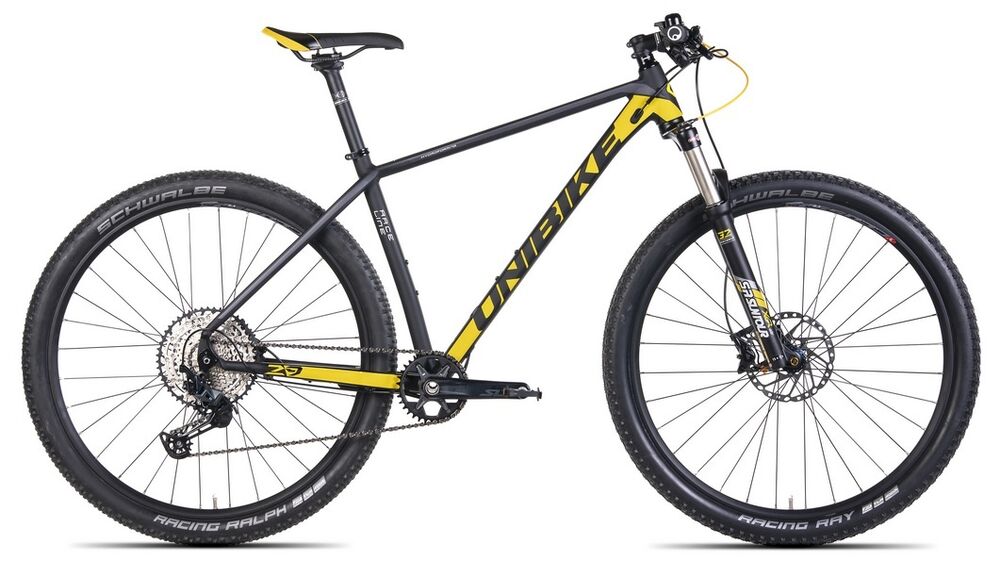 ROWER UNIBIKE FLITE 29 17 CZA/ŻÓŁ