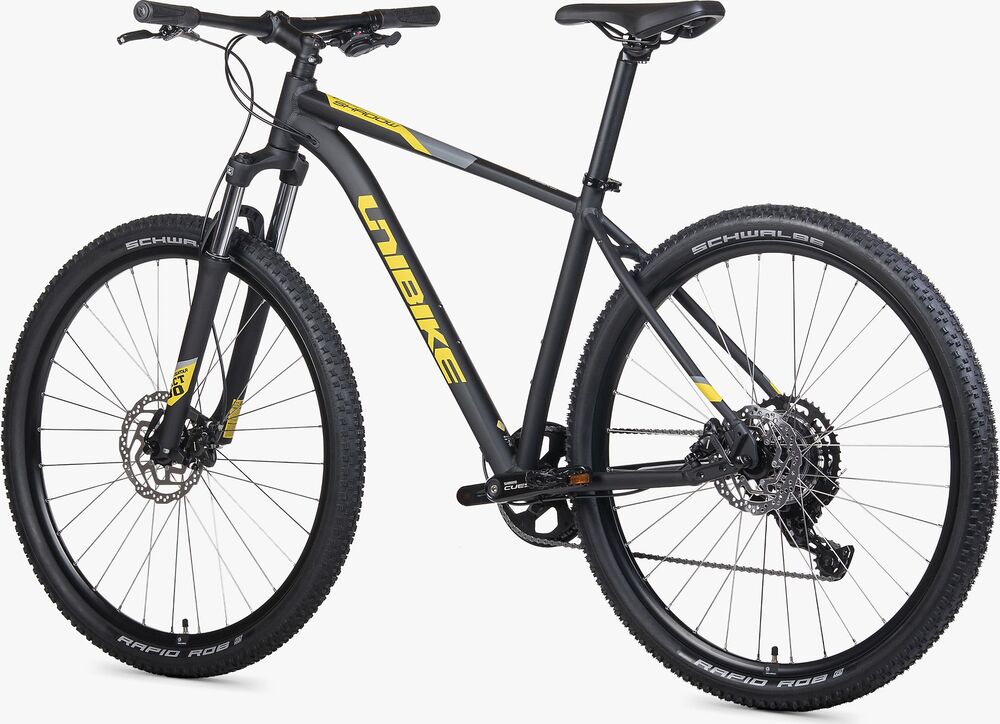 ROWER UNIBIKE SHADOW 29 19 CZA/ŻÓŁ